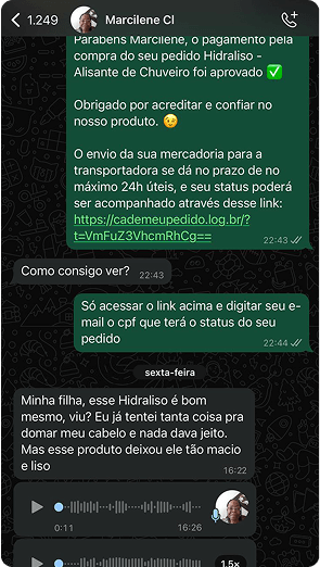 Depoimento WhatsApp 2